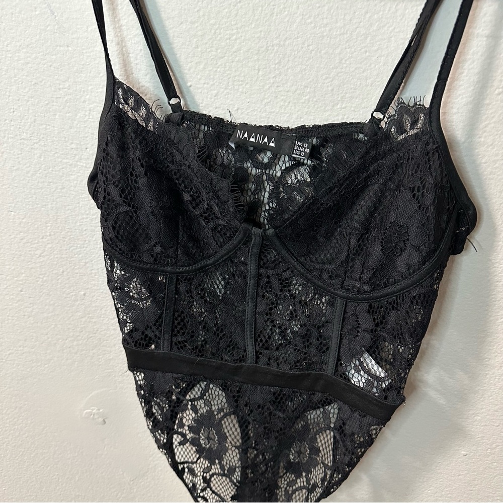 Nasty Gal Lace Bodysuit